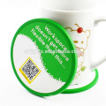 Wholesale Cheap Promotional Custom Soft PVC Tea Cup Coaster